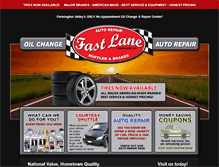 Tablet Screenshot of oilchangecanton.com